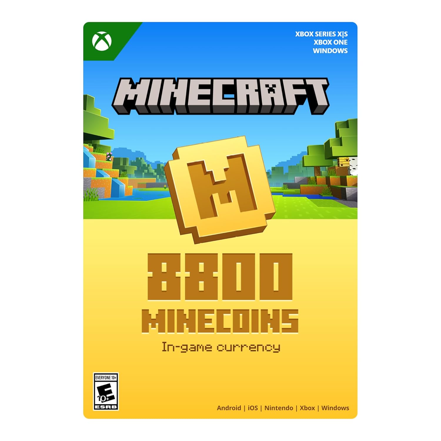 Minecraft 8,800 Minecoins